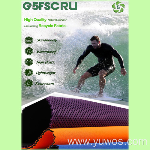 G5 natural rubber black sheet lining fabric CR